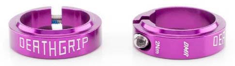 Halfords DMR DeathGrip 2 Collars, Purple | Pricematch, Extra 8% off for BC Members, Free Bike Health Check, Cycle2Work Scheme & 0% APR Finance.