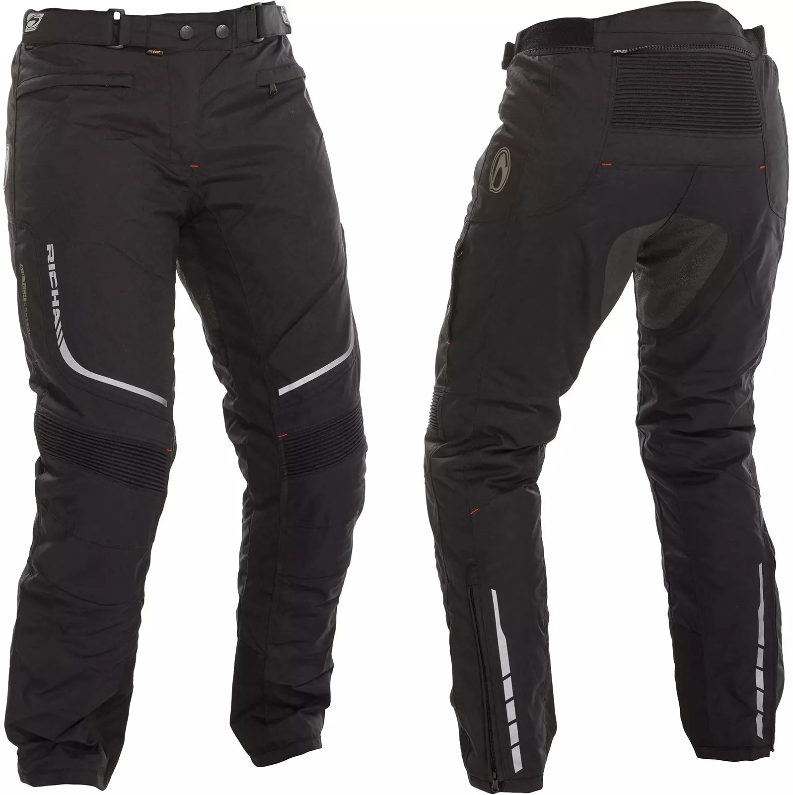 Richa Everest Textile Trousers - Black | Bolt Bikes - Free UK Delivery