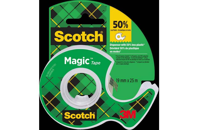 Scotch® Magic™ Tape, 19mm x 25m Scotch® Magic™ Tape, 19mm x 25m