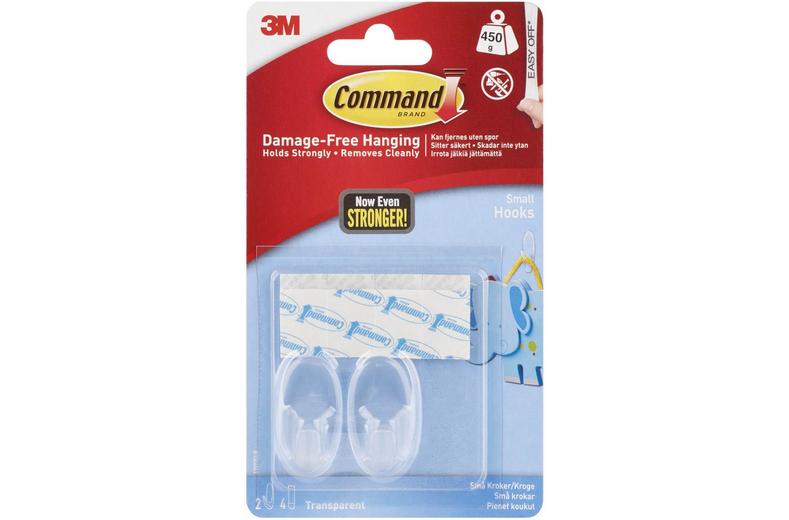 Command™ Small Hook - Clear Command™ Small Hook - Clear