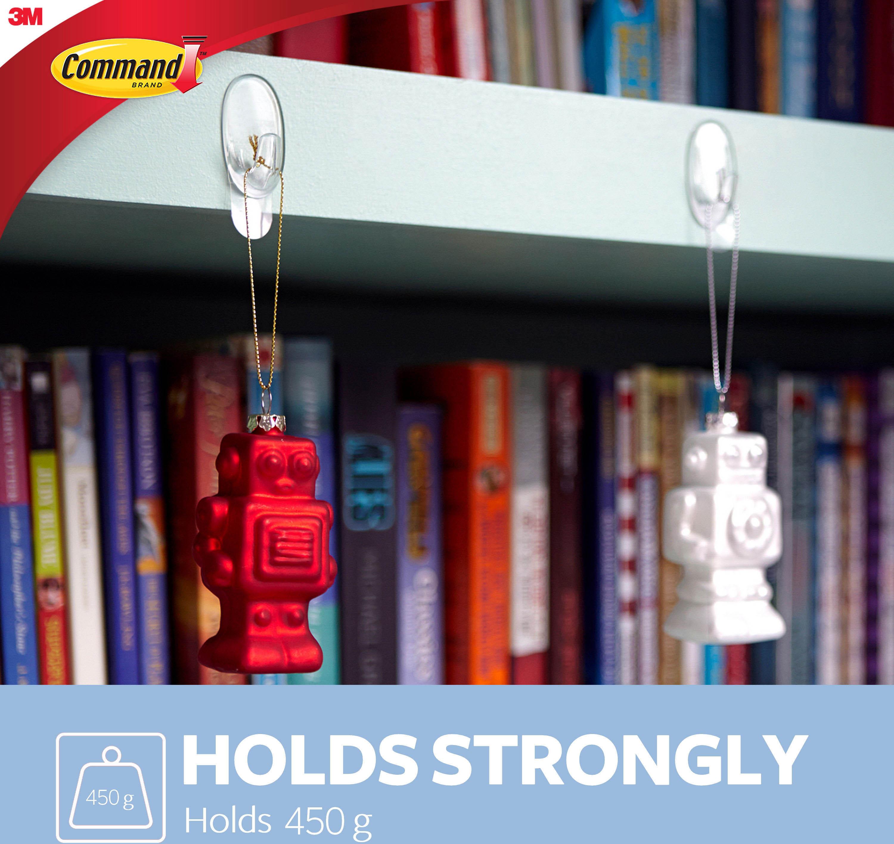 Command™ Small Hook - Clear