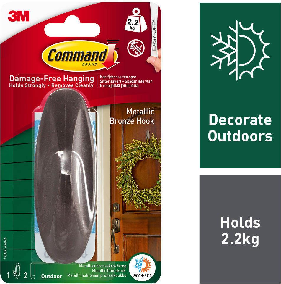 Command™ Outdoor Large Designer Hook