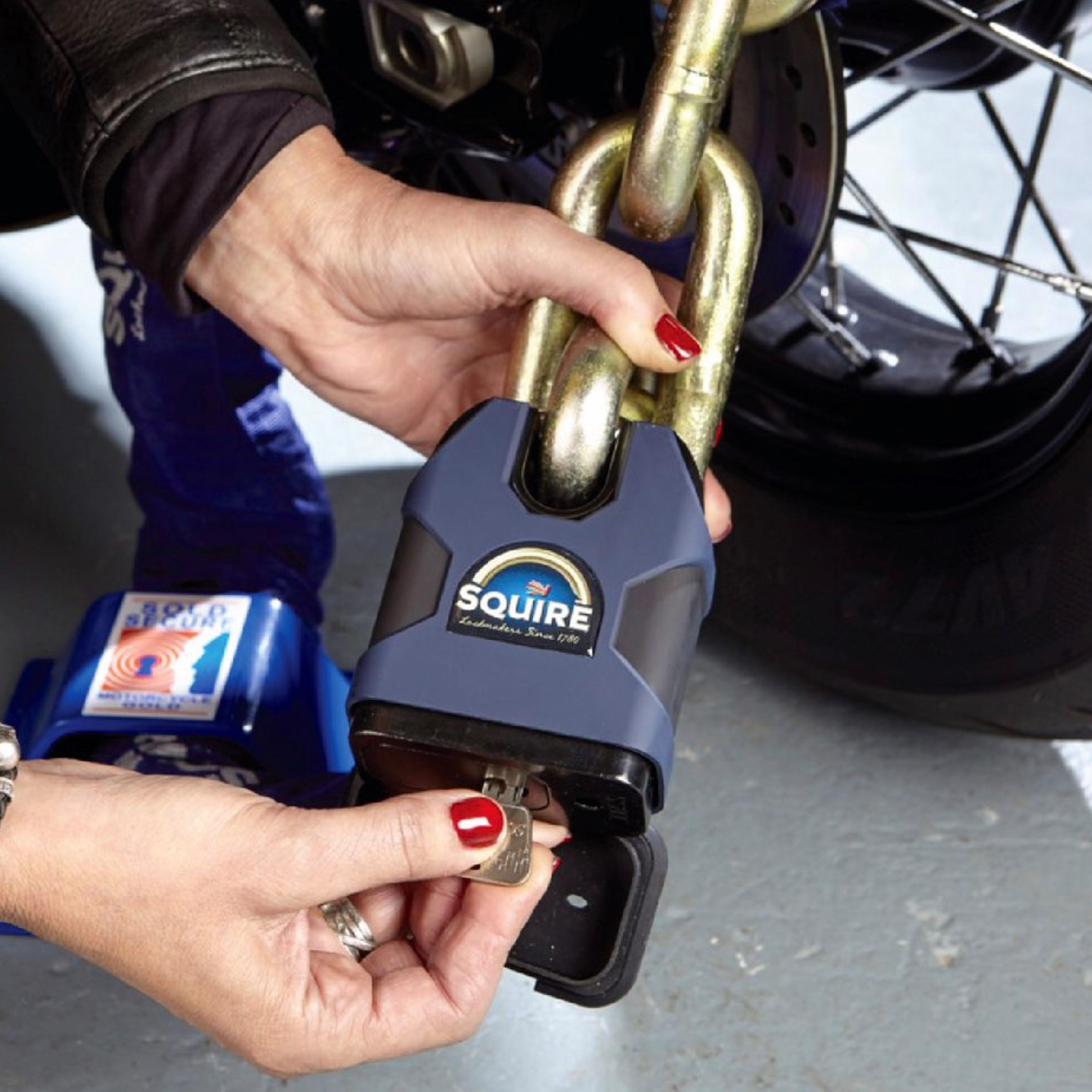 Squire Leviathan SS80CS Lock & Chain