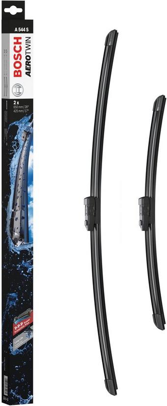 Bosch A544S  Wiper Blades Aerotwin - Front Pair