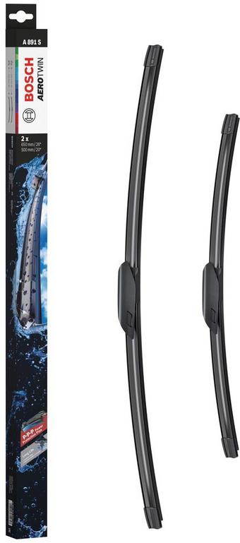 Bosch A891S Wiper Blades Aerotwin - Front Pair