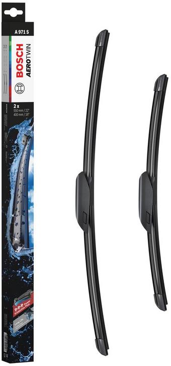 Bosch A971S  Wiper Blades Aerotwin - Front Pair