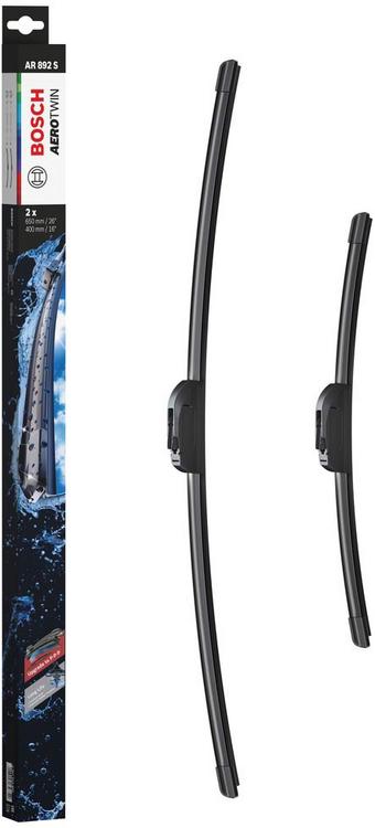 Bosch AR892S Wiper Blades Aerotwin - Front Pair