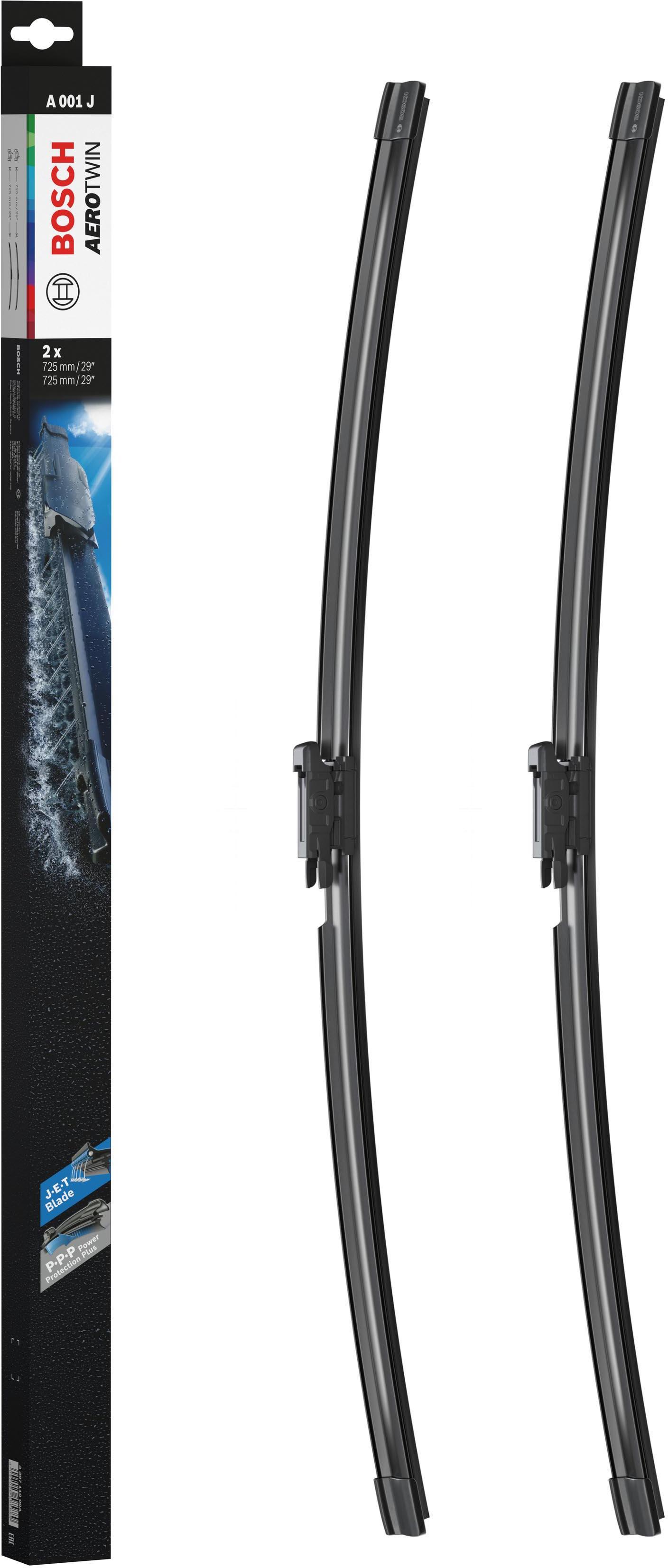 Bosch A001J Wiper Blades Aerotwin - Front Pair