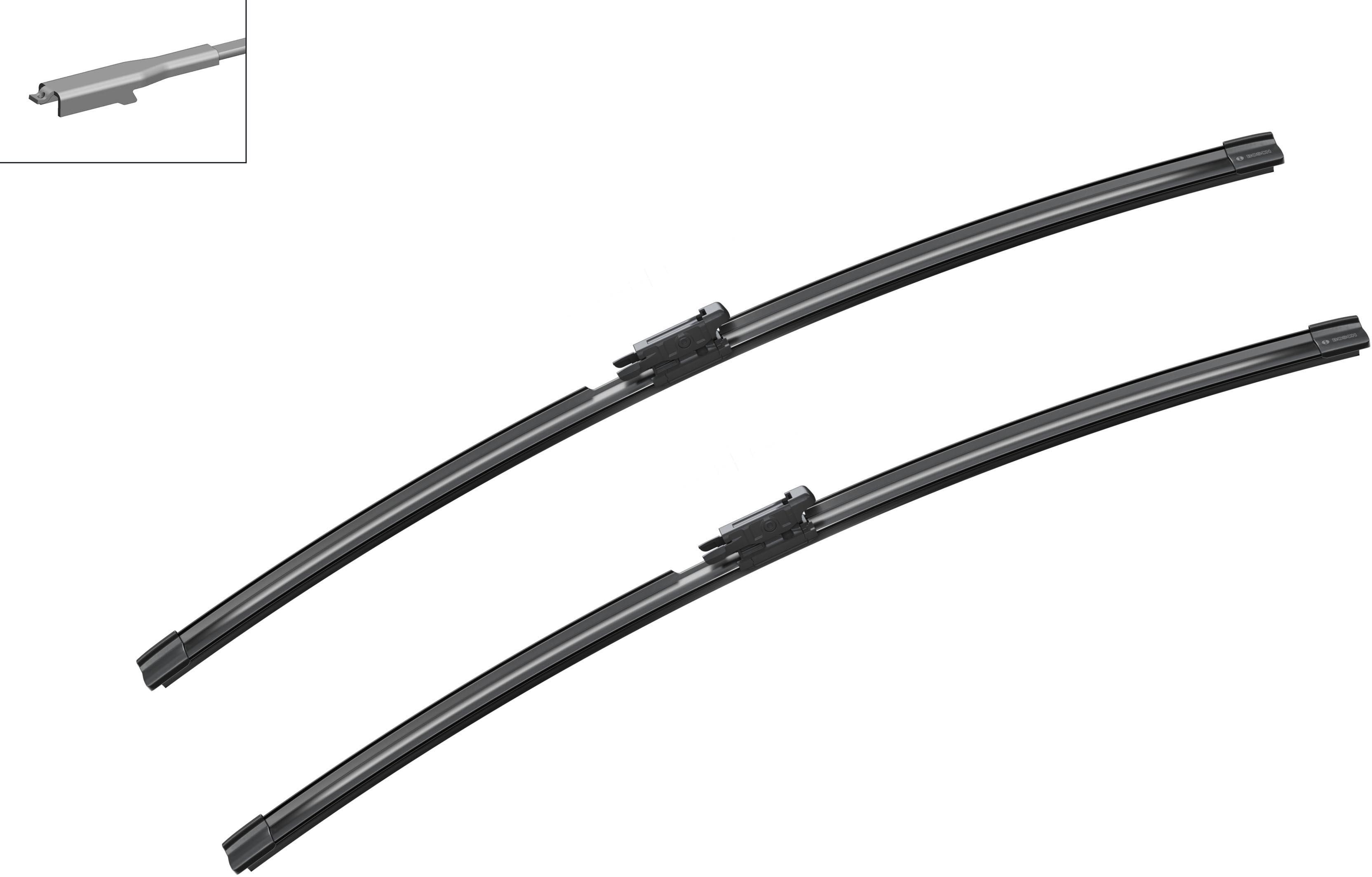 Bosch A001J Wiper Blades Aerotwin - Front Pair