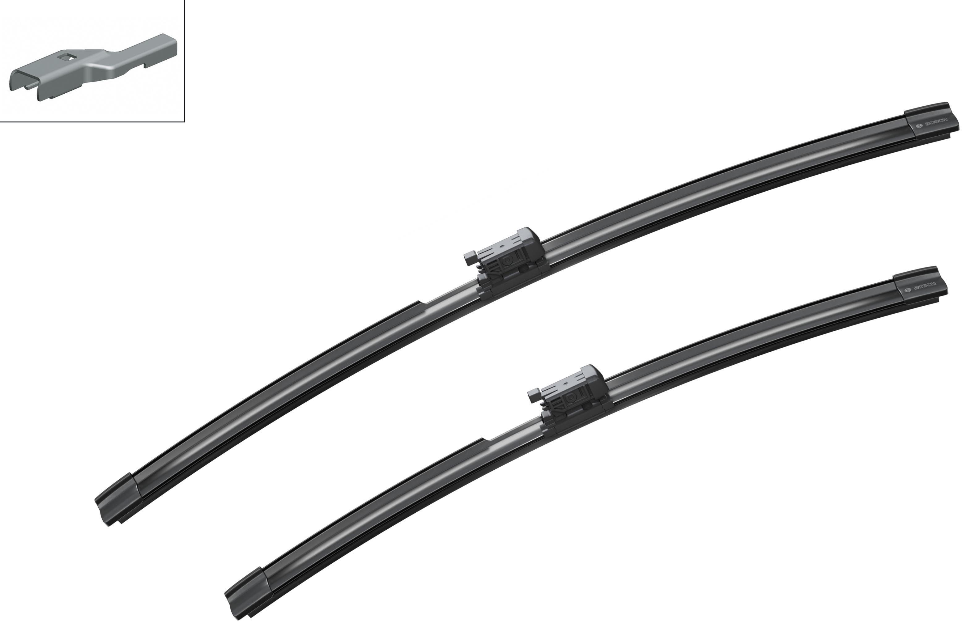 Bosch A009J Wiper Blades Aerotwin - Front Pair