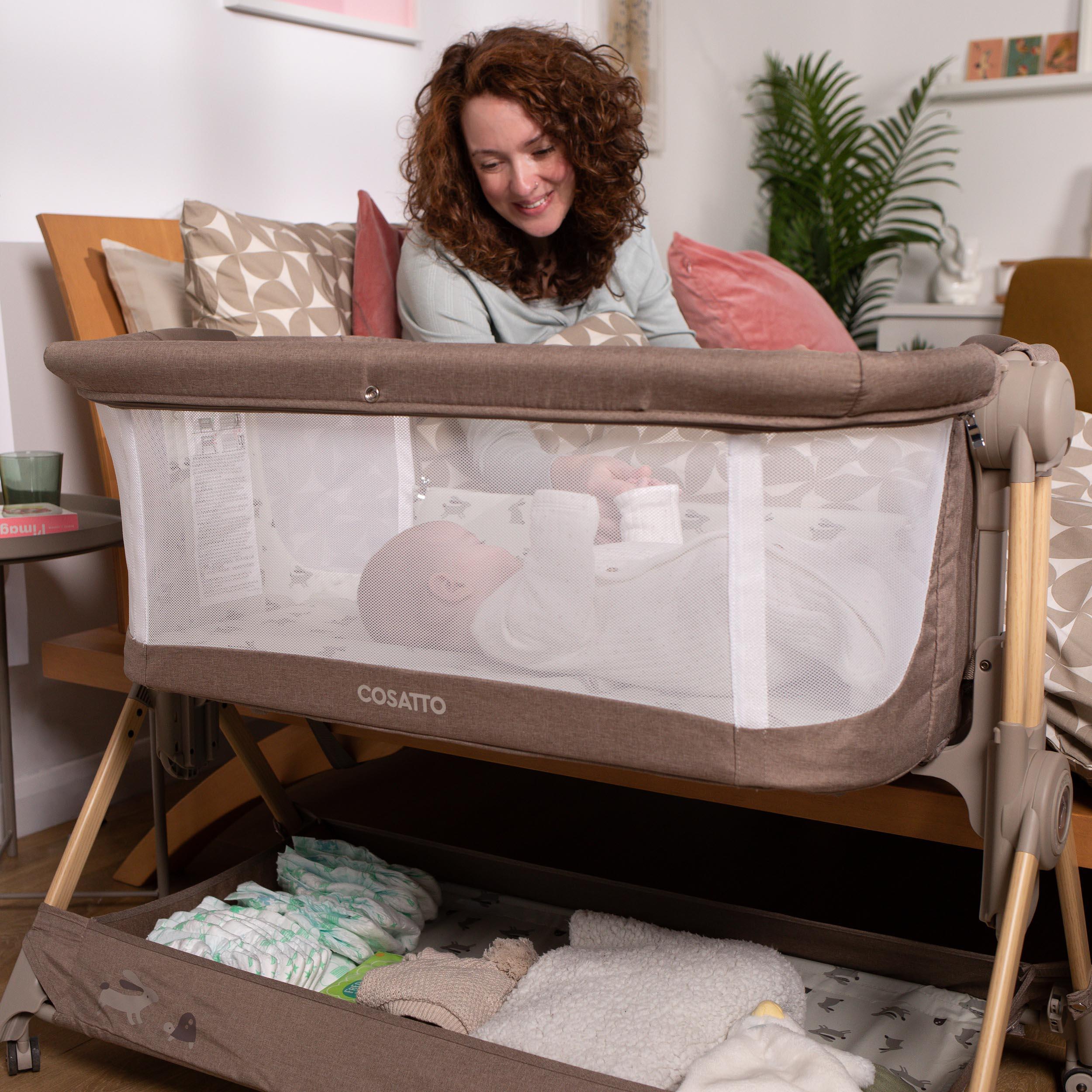 Cosatto Bedside Crib Lollop