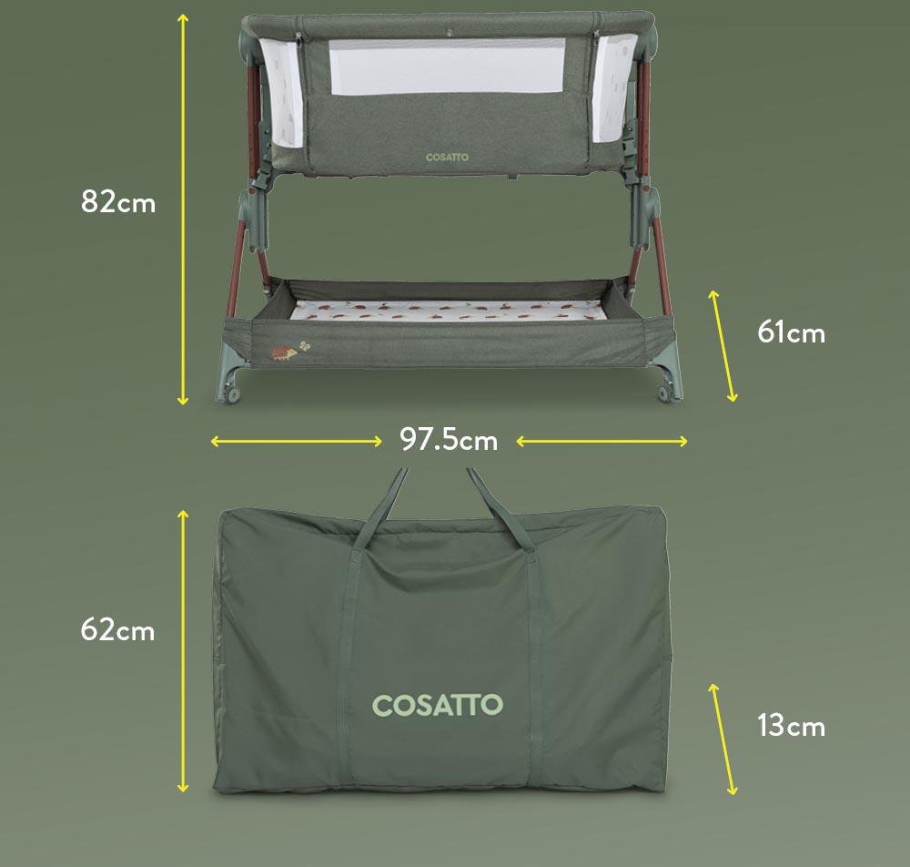 Cosatto Bedside Crib Hoglet