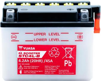 Yuasa STC4L-B 12V Scooter Battery