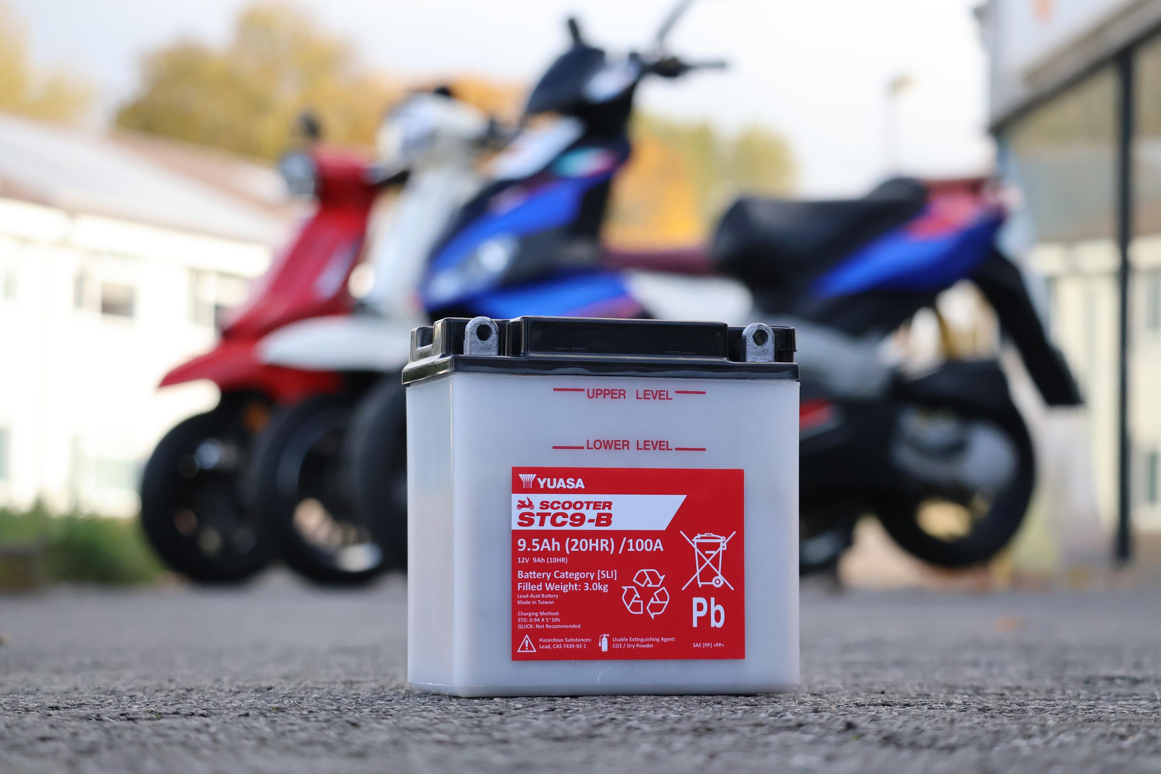 Yuasa STC9-B 12V Scooter Battery