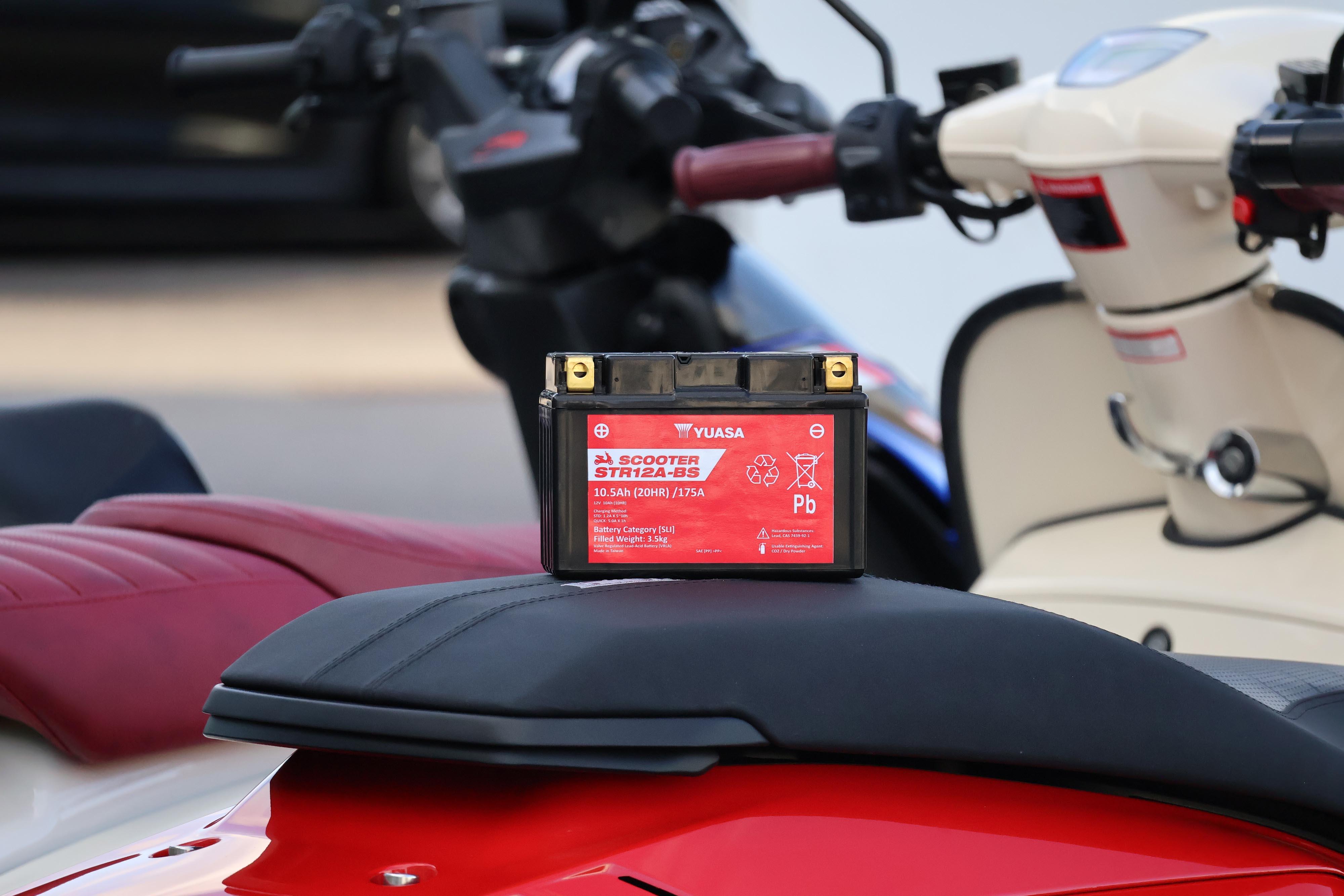 Yuasa STR12A-BS 12V MF VRLA Scooter Battery