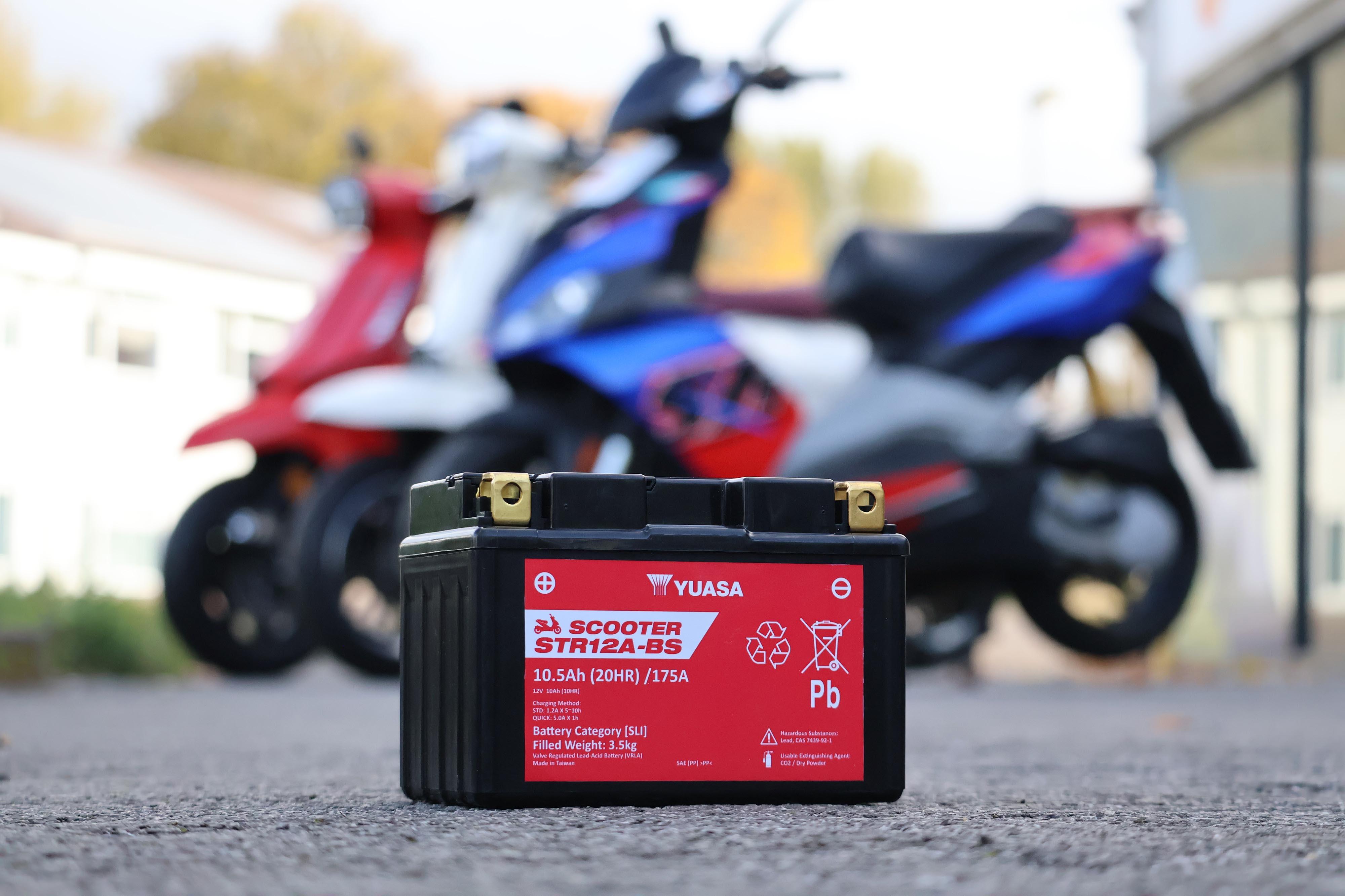 Yuasa STR12A-BS 12V MF VRLA Scooter Battery