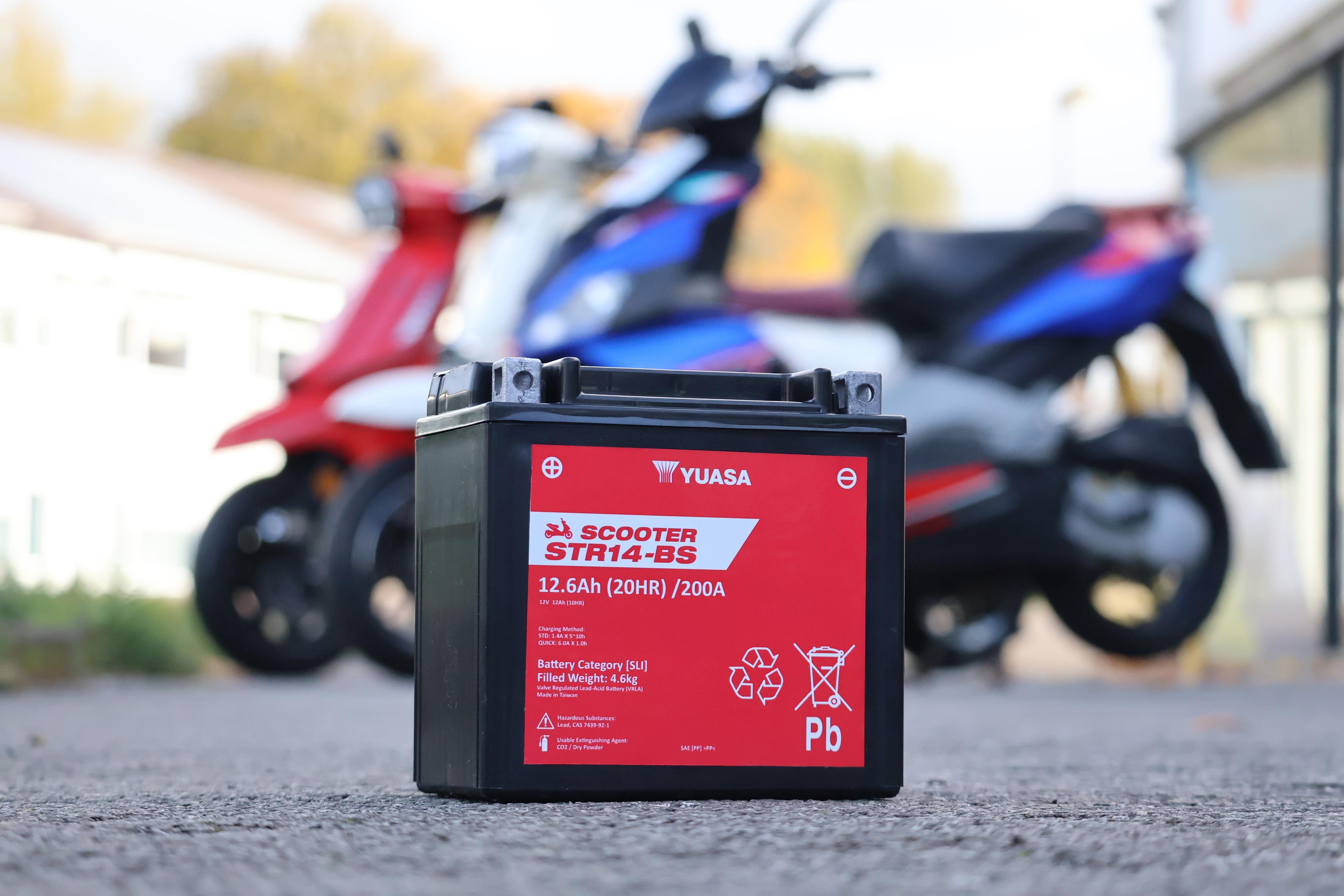 Yuasa STR14-BS 12V MF VRLA Scooter Battery
