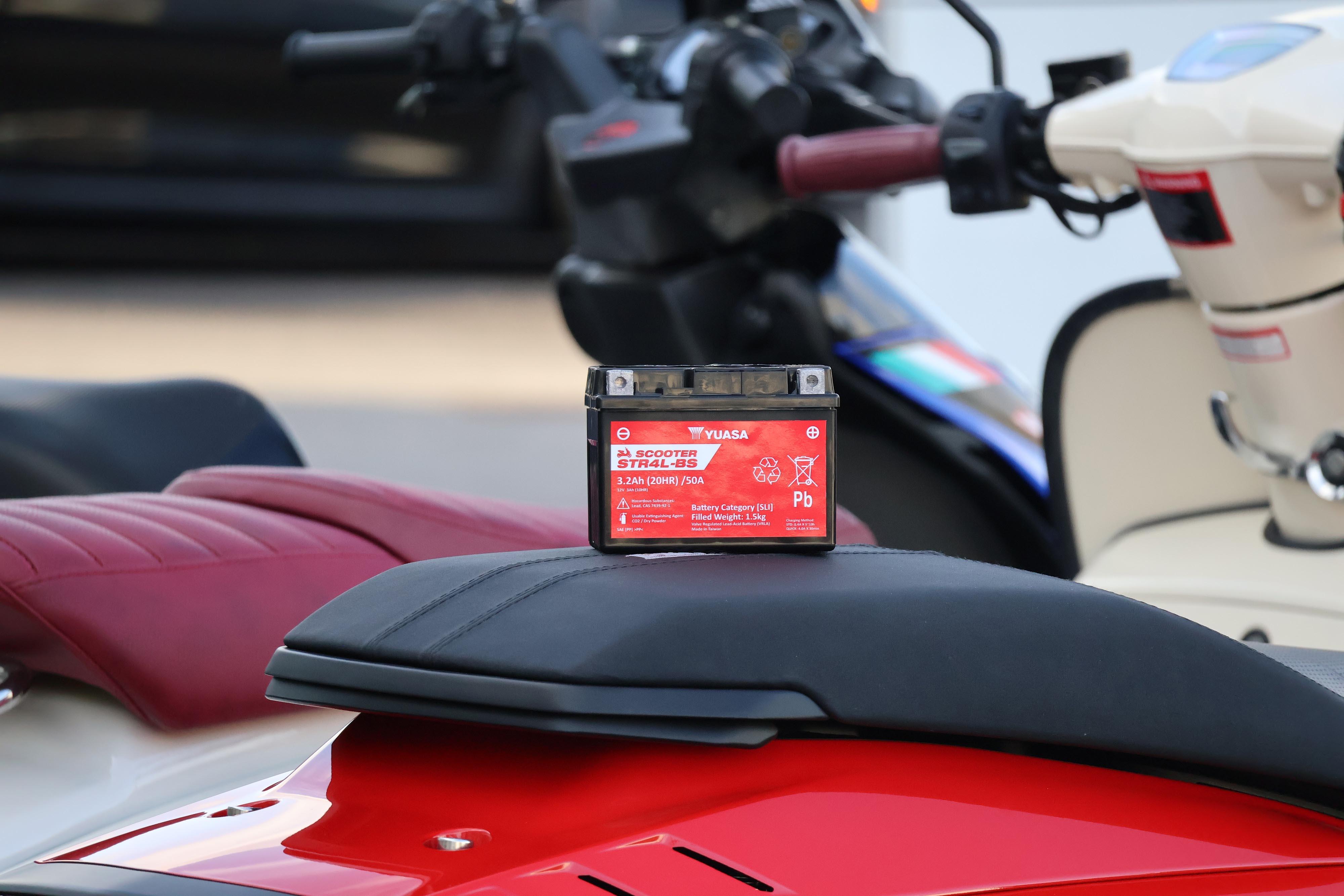 Yuasa STR4L-BS 12V MF VRLA Scooter Battery