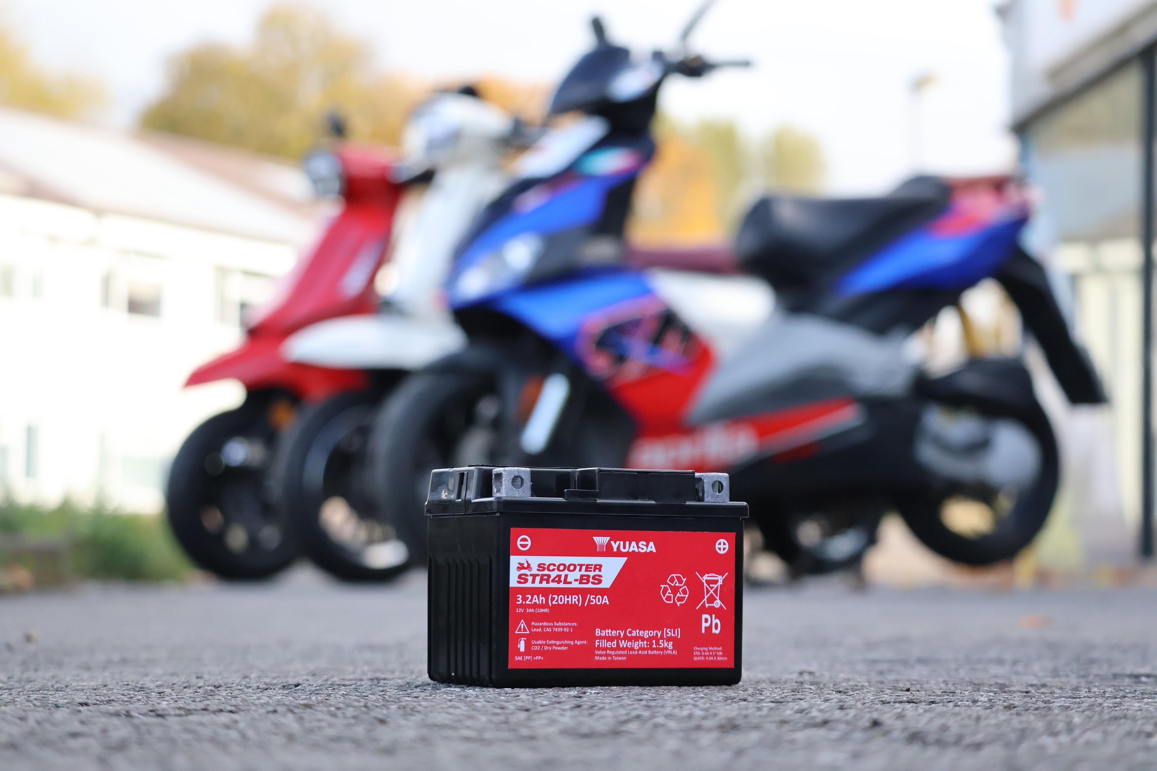 Yuasa STR4L-BS 12V MF VRLA Scooter Battery