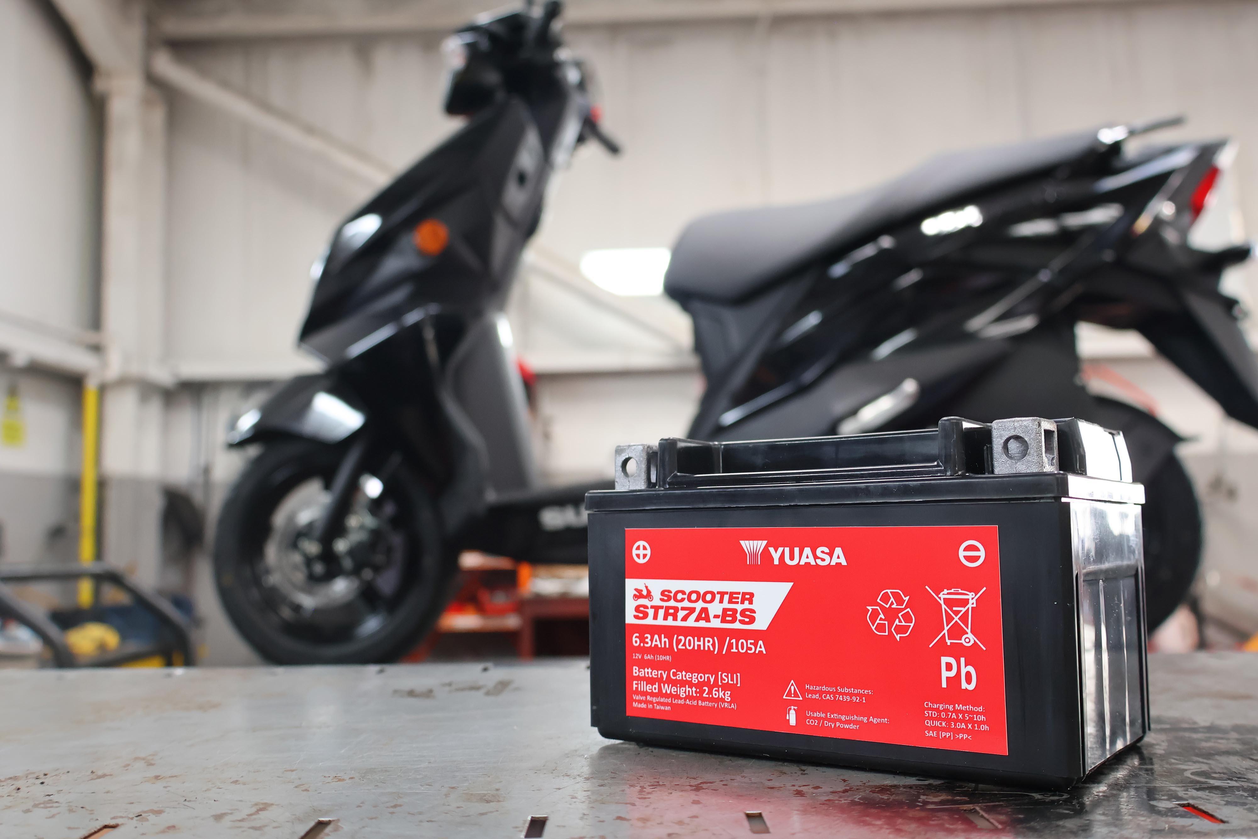 Yuasa STR7A-BS 12V MF VRLA Scooter Battery