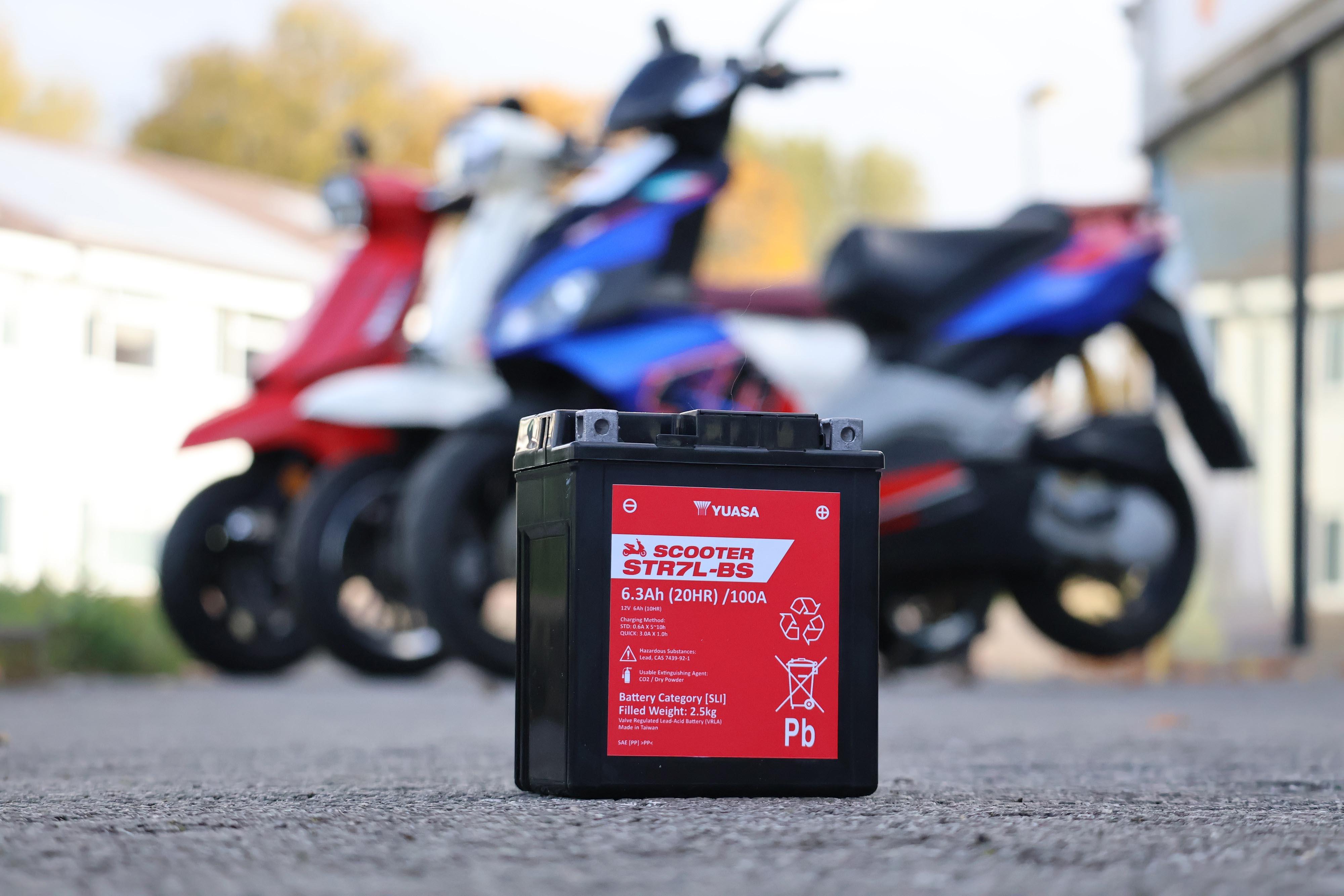 Yuasa STR7L-BS 12V MF VRLA Scooter Battery