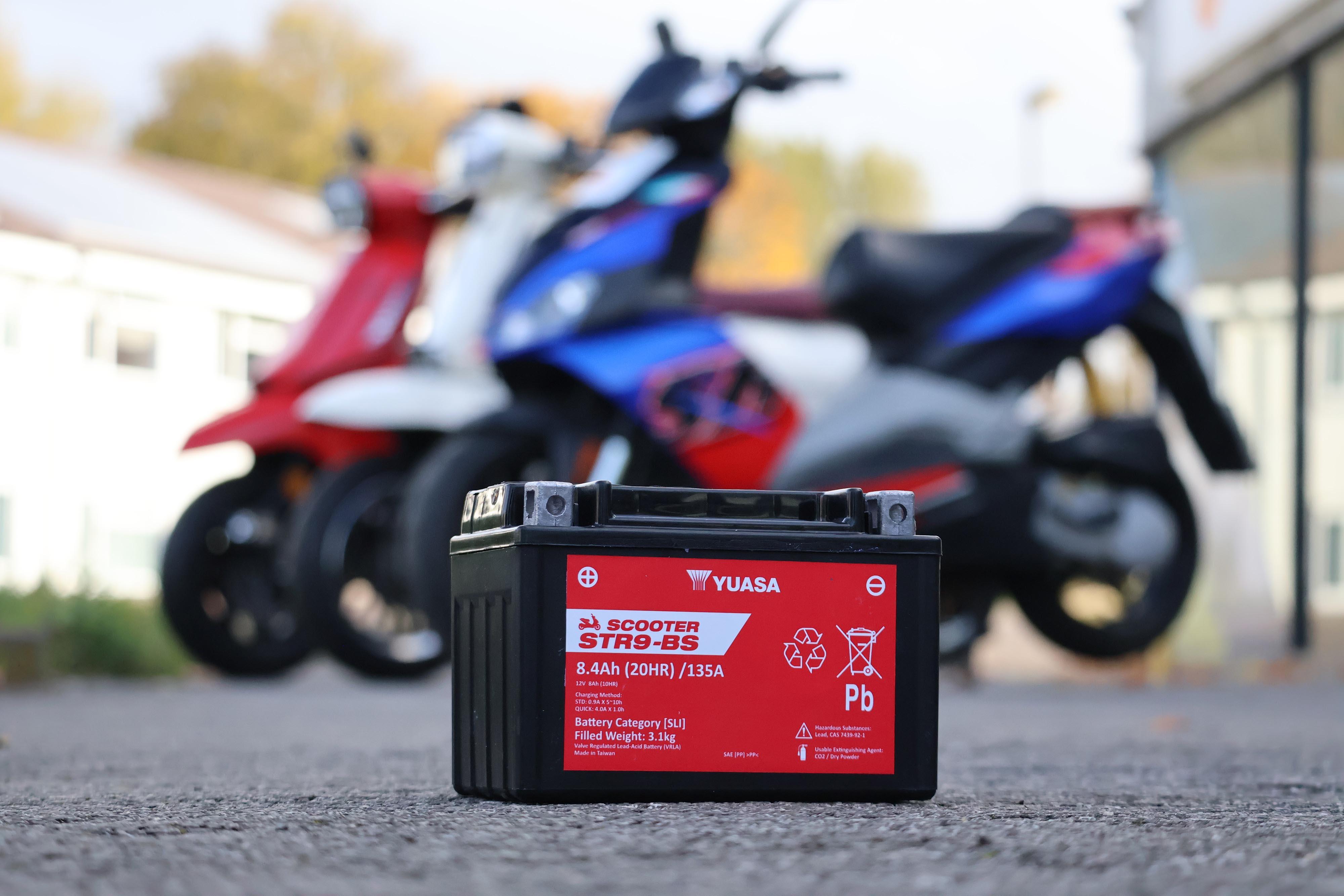 Yuasa STR9-BS 12V MF VRLA Scooter Battery