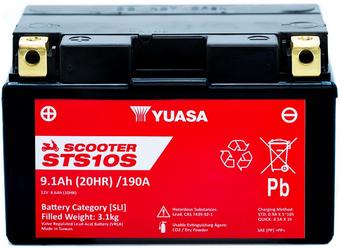 Yuasa STS10S 12V MF VRLA Scooter Battery