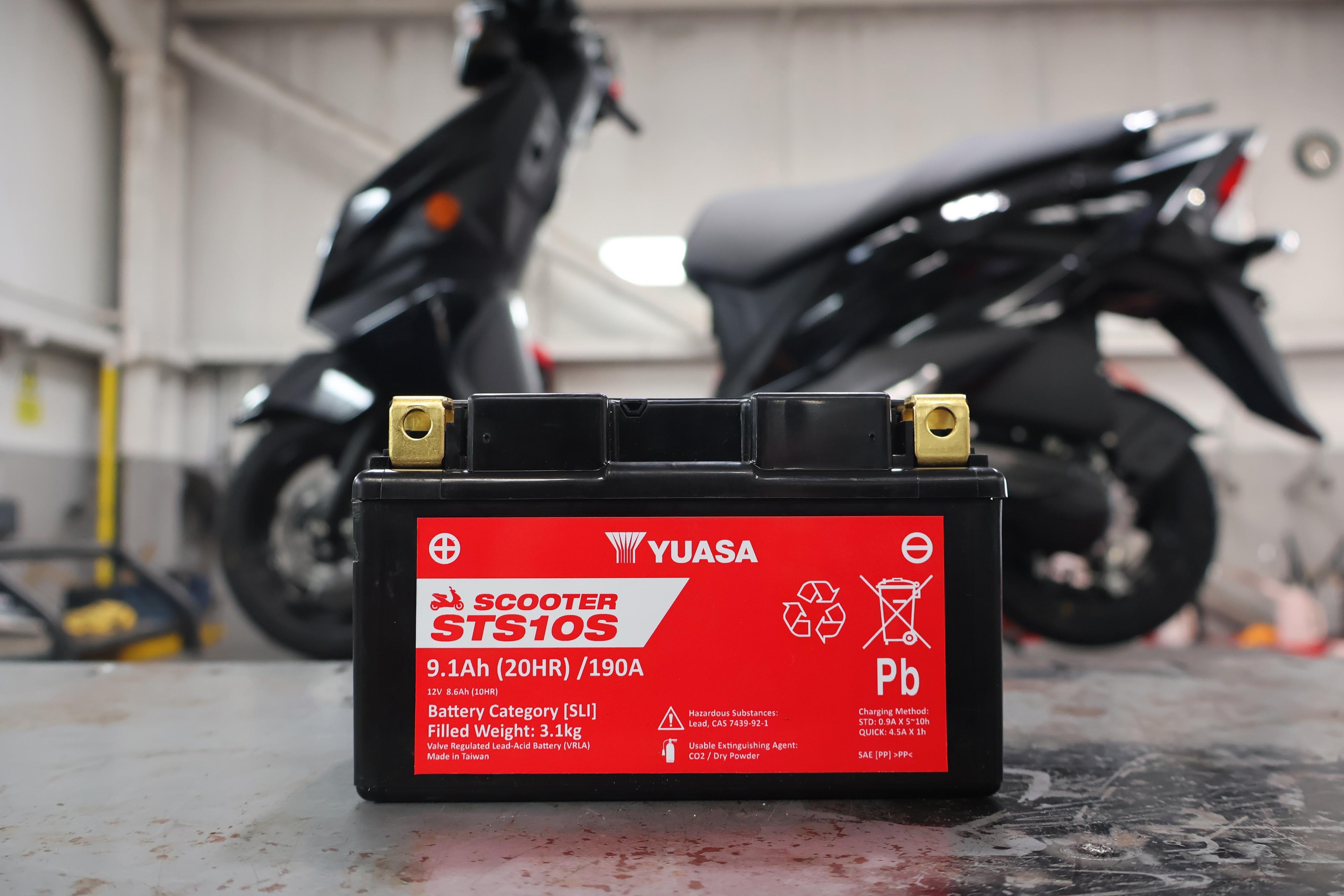 Yuasa STS10S 12V MF VRLA Scooter Battery