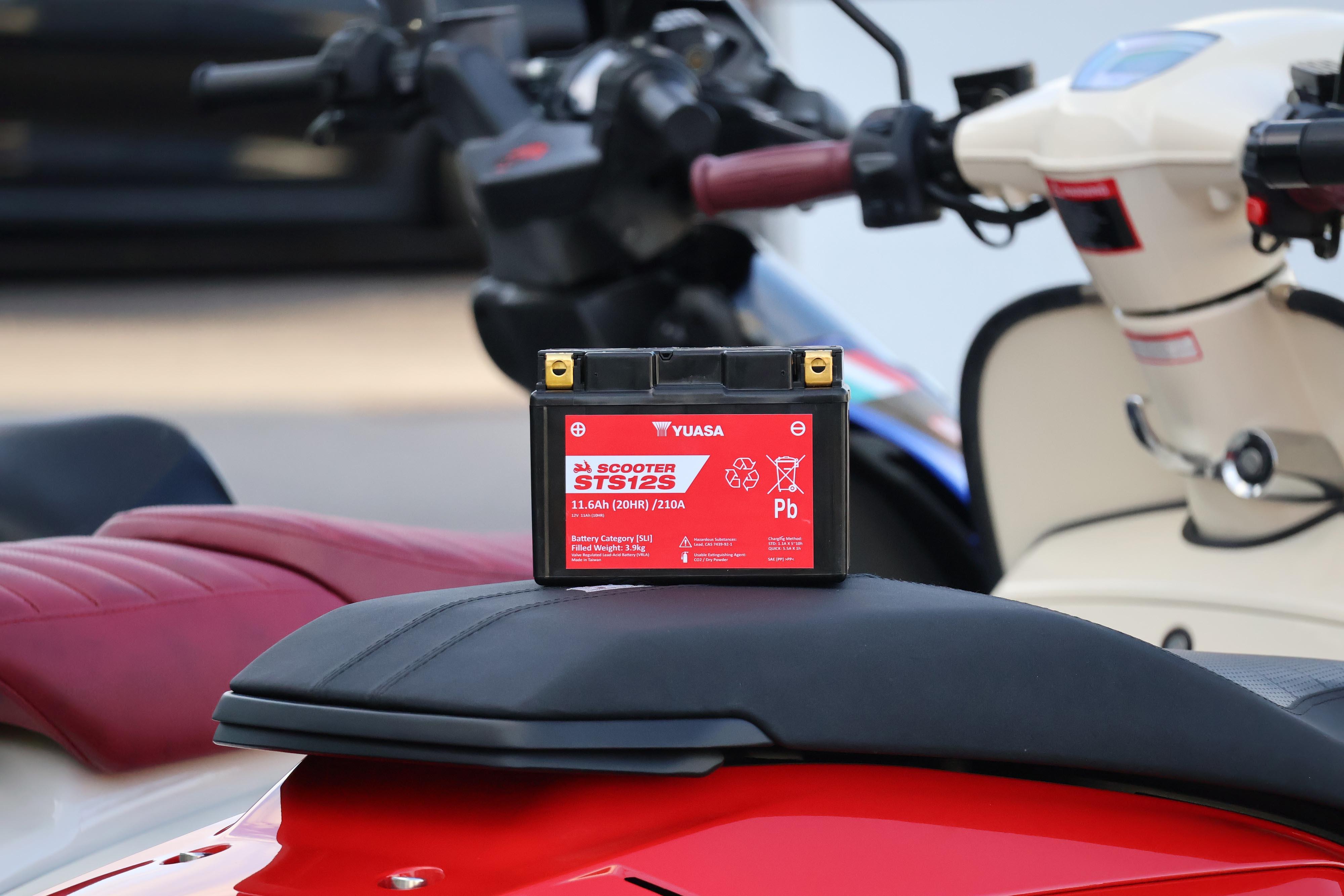 Yuasa STS12S 12V MF VRLA Scooter Battery