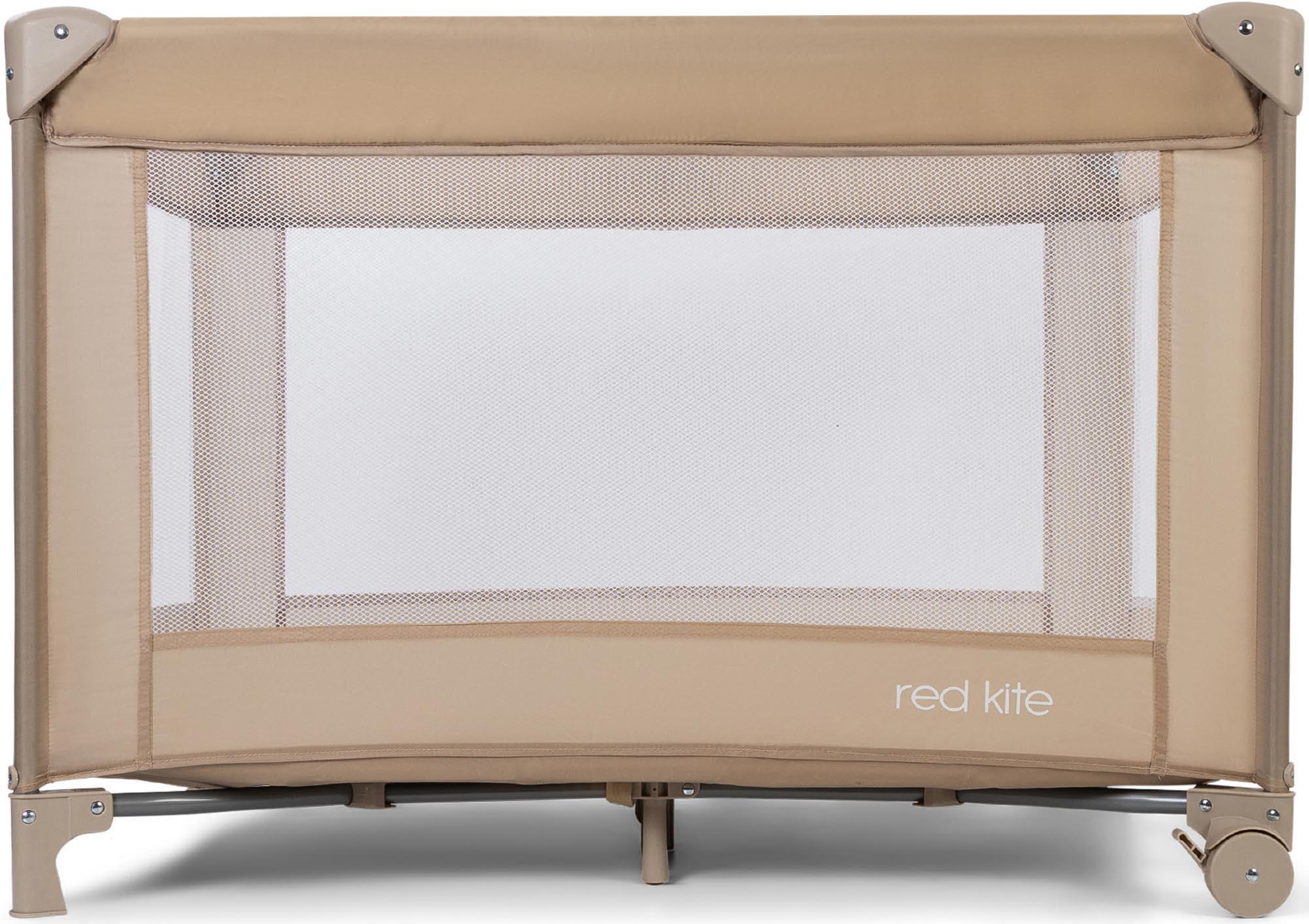 Red Kite Sleeptight Travel Cot Biscotti