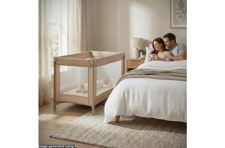 Red Kite Sleeptight Travel Cot Biscotti Red Kite Sleeptight Travel Cot Biscotti