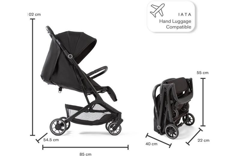 Red Kite Push Me Explore Stroller - Black Red Kite Push Me Explore Stroller - Black
