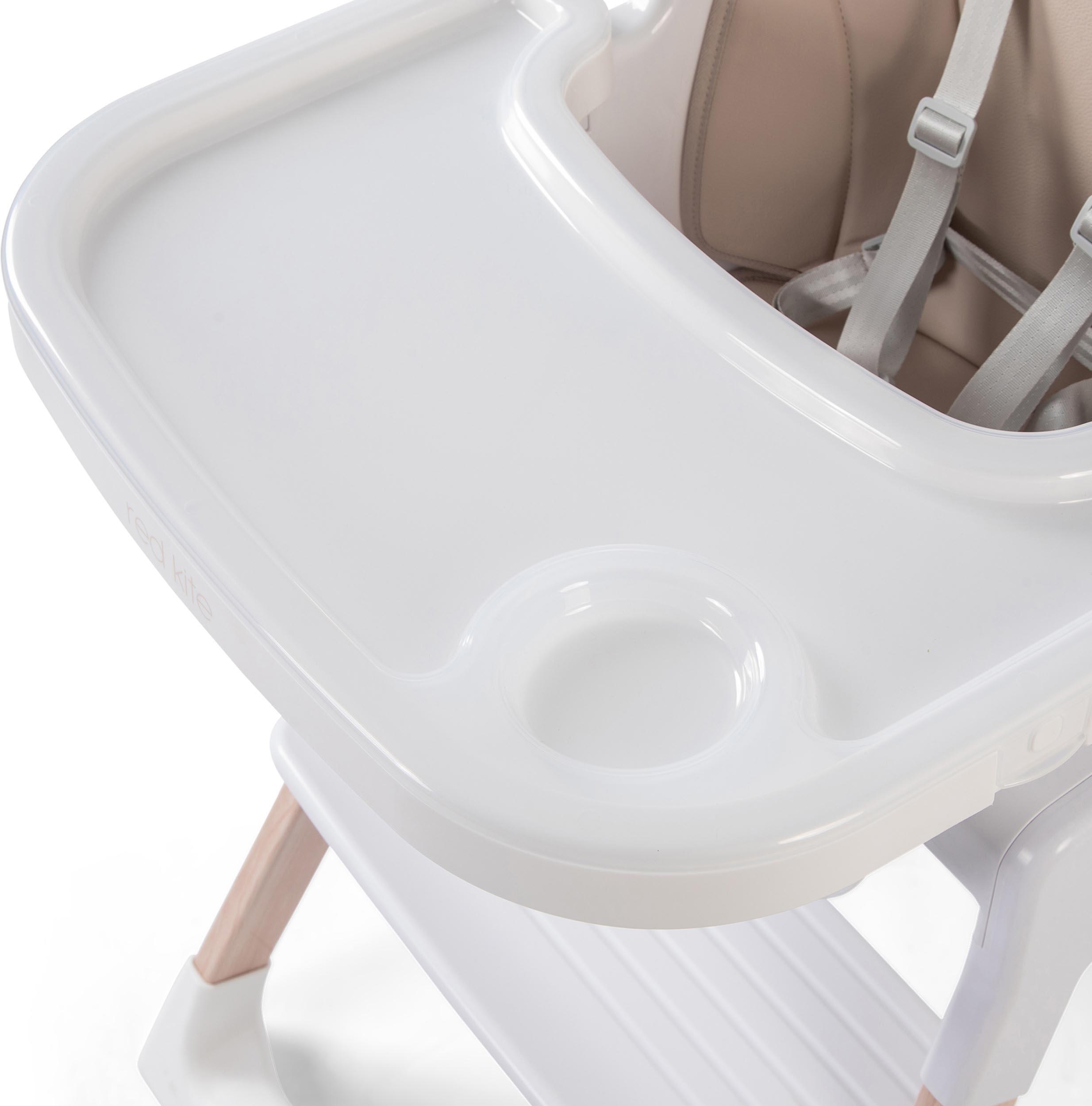 Red Kite Feed Me Orbit Highchair - White