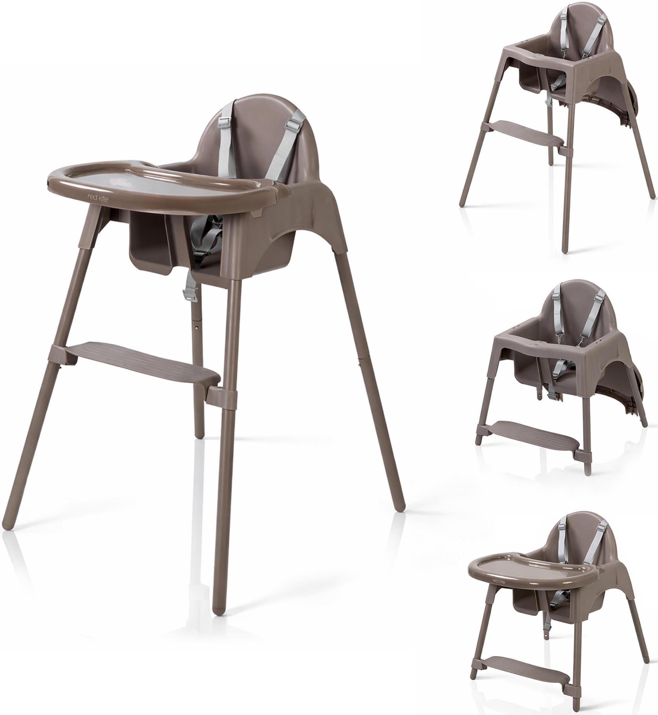 Red Kite Feed Me Go Highchair - Truffle