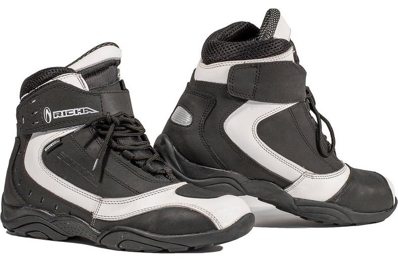 Richa Slick Boot - Black/White Richa Slick Boot - Black/White