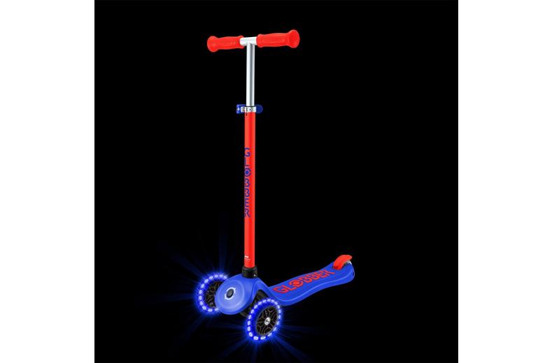 Globber Neon LED Scooter - Purple/Pink Globber Neon LED Scooter - Purple/Pink