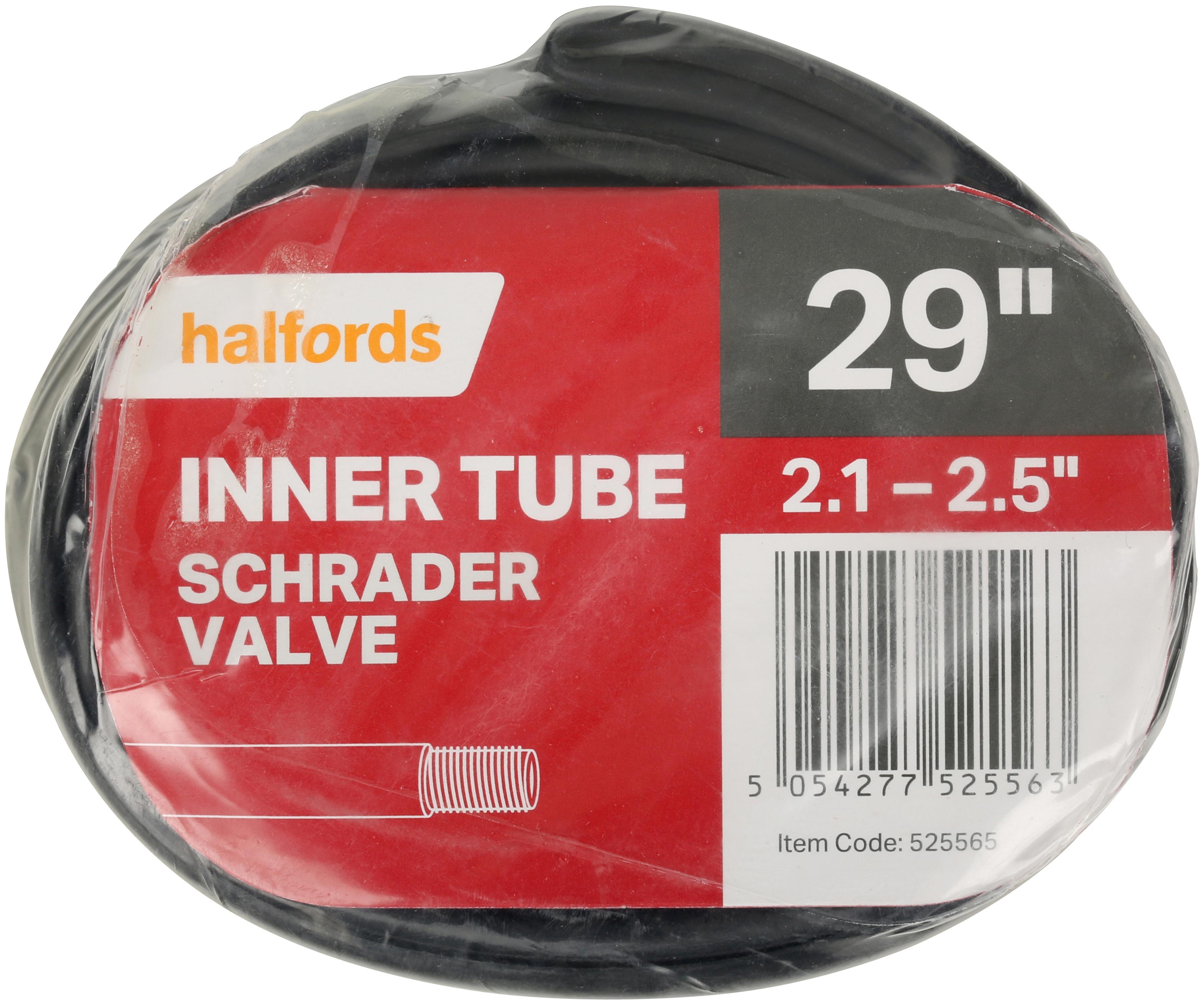 Halfords Bike Inner Tube, 29 Inch X 2.1 - 2.5 Inch, Schrader