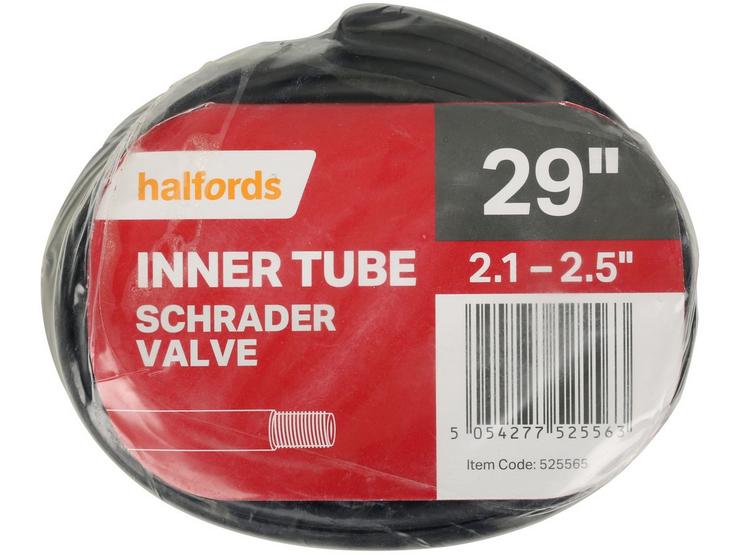 Halfords Bike Inner Tube, 29" x 2.1 - 2.5", Schrader