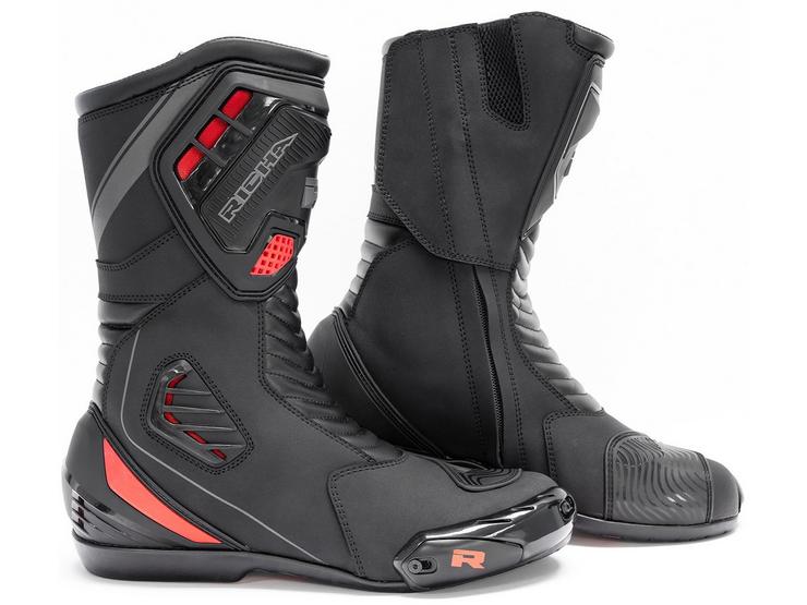 Richa Drift Evo Boots - Black/Red/Grey