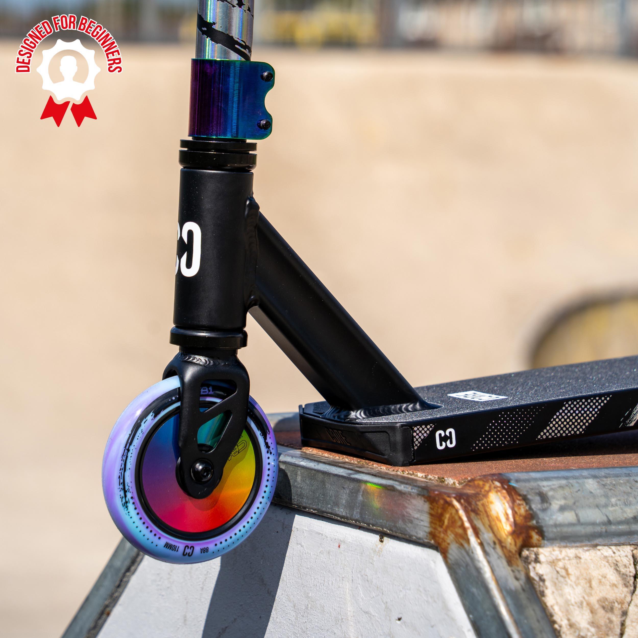 CORE CB1 Beginner Stunt Scooter - Black/Neo