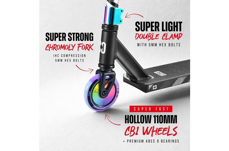 CORE CB1 Beginner Stunt Scooter - Black/Neo CORE CB1 Beginner Stunt Scooter - Black/Neo