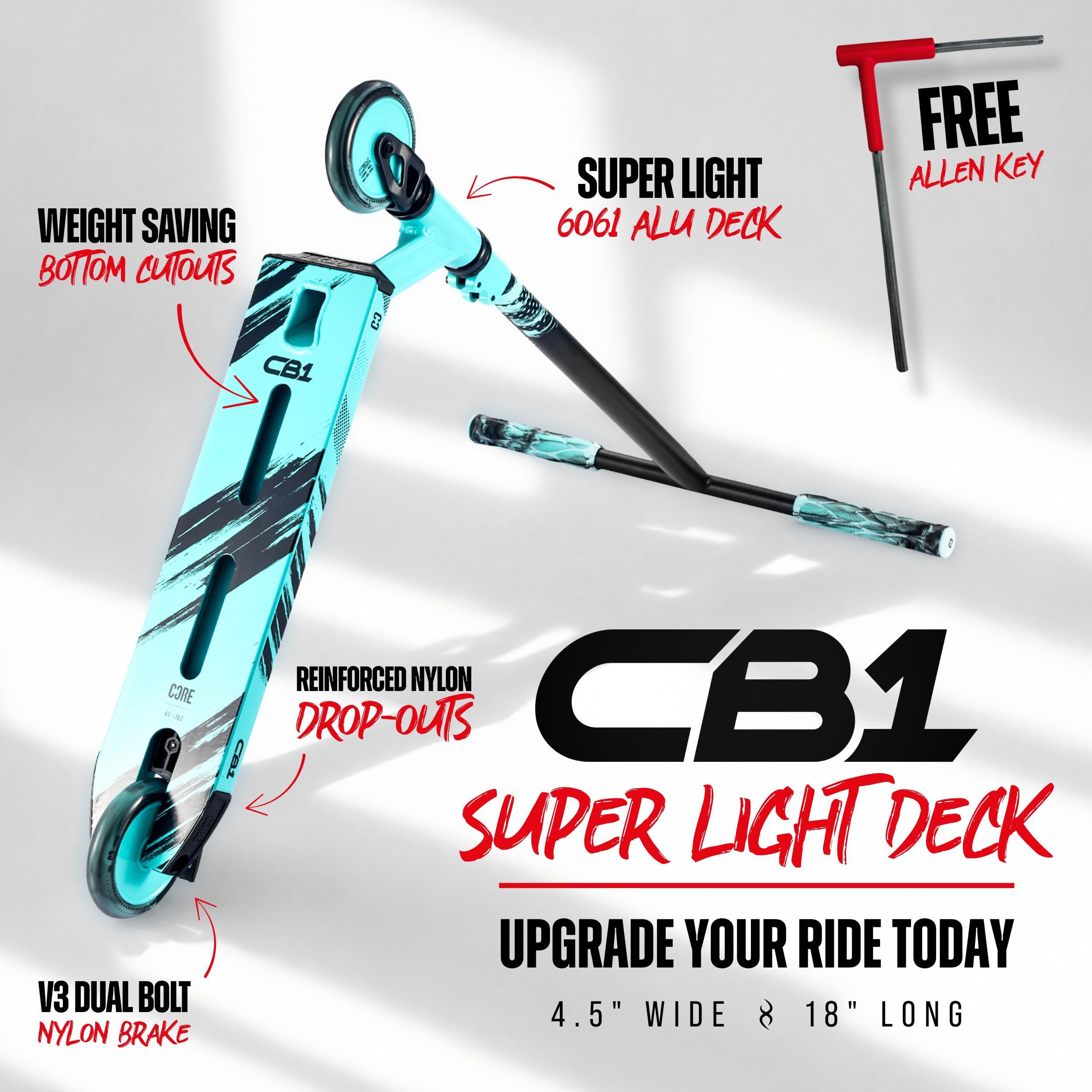 CORE CB1 Beginner Stunt Scooter - Teal/Black