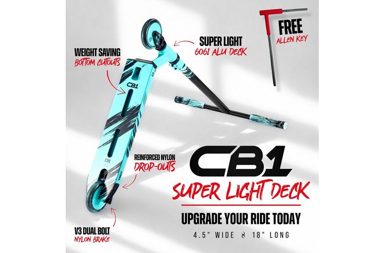 CORE CB1 Beginner Stunt Scooter - Teal/Black CORE CB1 Beginner Stunt Scooter - Teal/Black