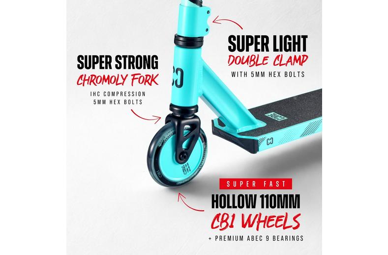 CORE CB1 Beginner Stunt Scooter - Teal/Black CORE CB1 Beginner Stunt Scooter - Teal/Black