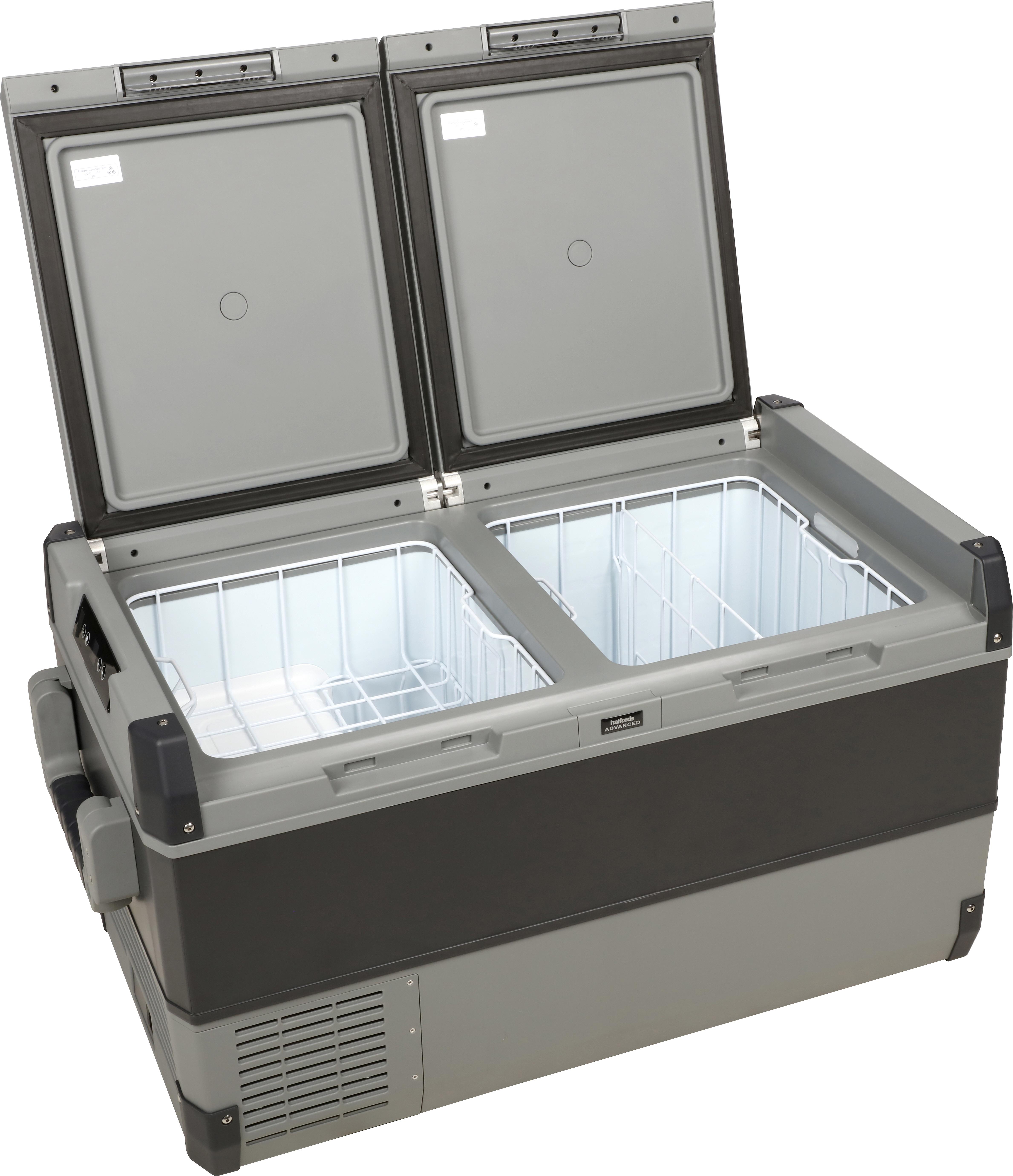 Halfords Advanced Dual Zone Compressor Coolbox 75L