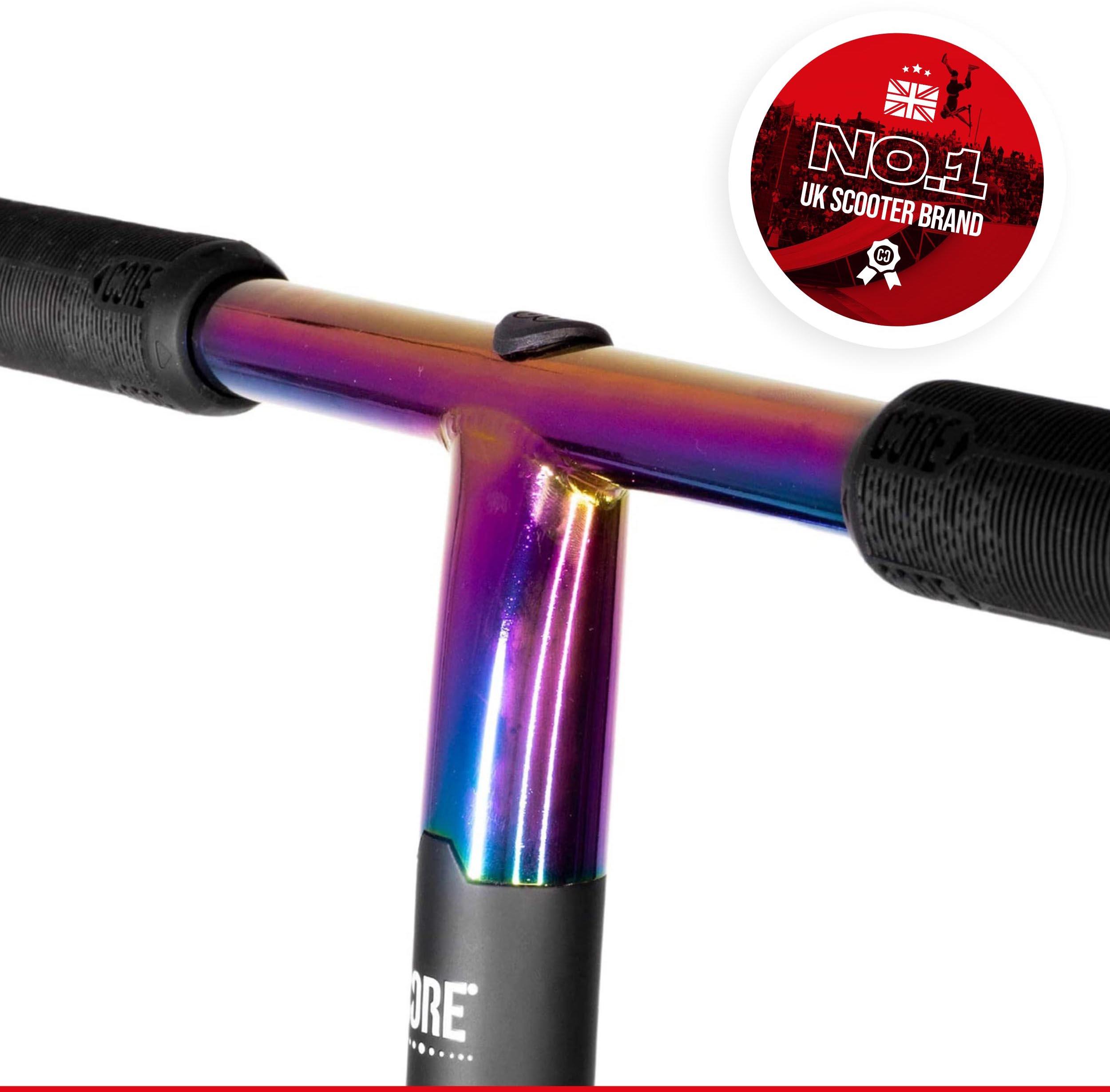 CORE CD1 Complete Stunt Scooter – NeoChrome/Black