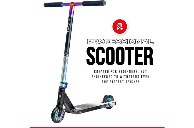 CORE CD1 Complete Stunt Scooter – NeoChrome/Black CORE CD1 Complete Stunt Scooter – NeoChrome/Black