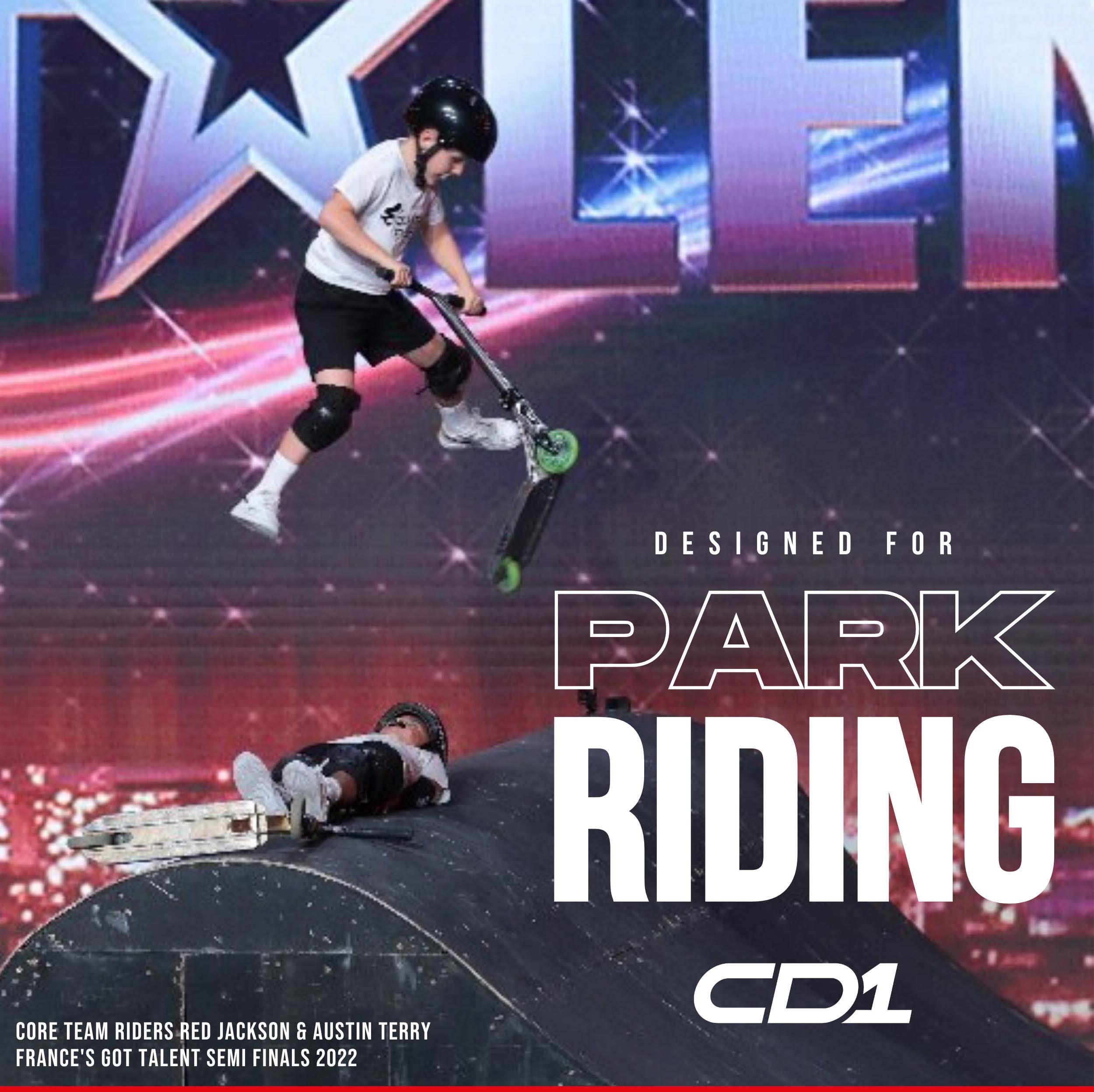 CORE CD1 Complete Stunt Scooter – NeoChrome/Black
