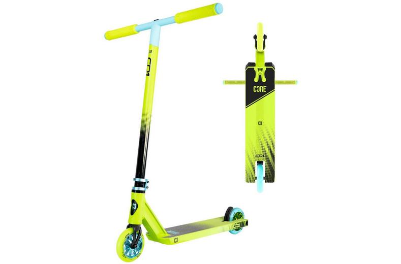 CORE CD1 Complete Stunt Scooter – Lime/Teal CORE CD1 Complete Stunt Scooter – Lime/Teal