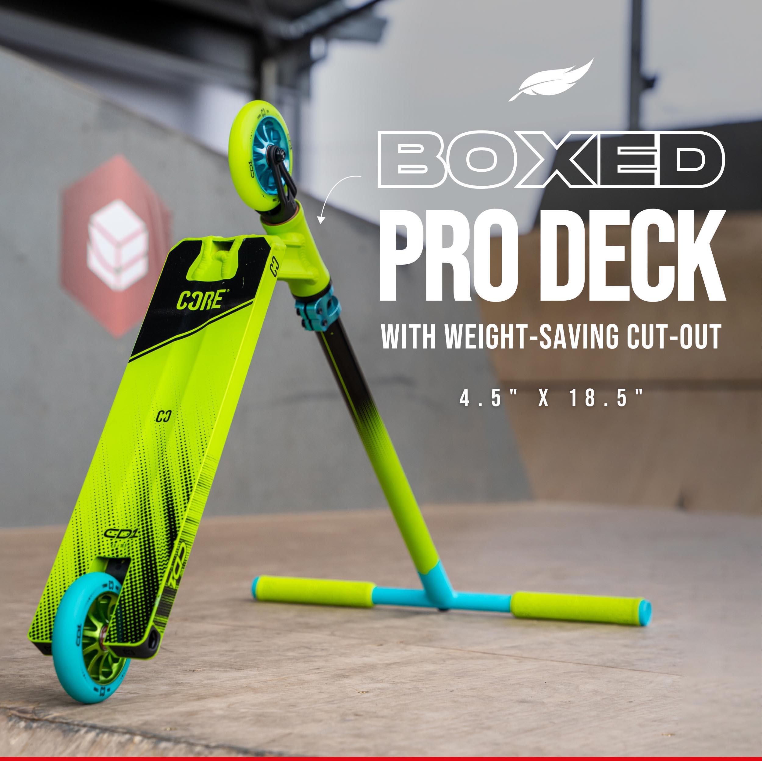 CORE CD1 Complete Stunt Scooter – Lime/Teal